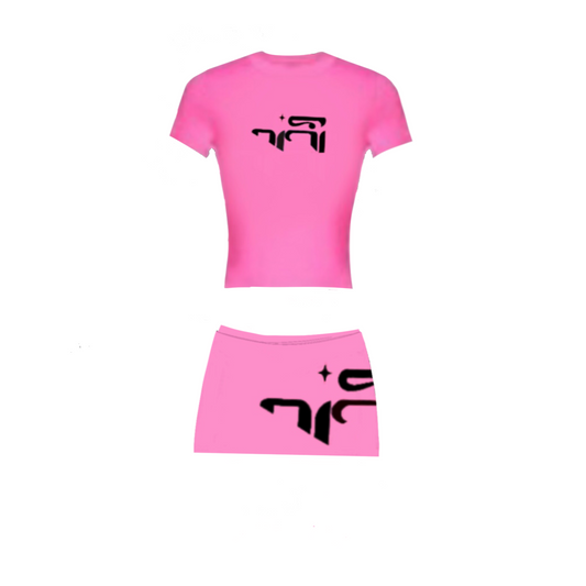 ELSA1930 MINI SKORT PINK